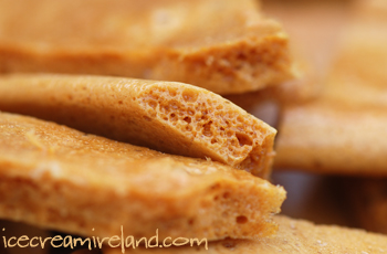 Honeycomb crunchy caramel