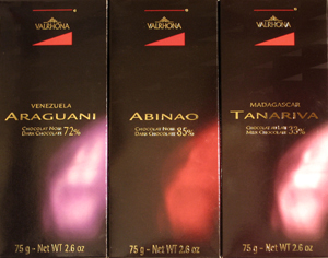 Valrhona bars