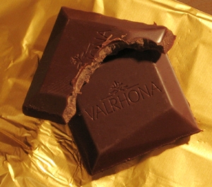 Valrhona squares 