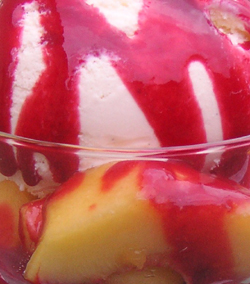 Peach Melba