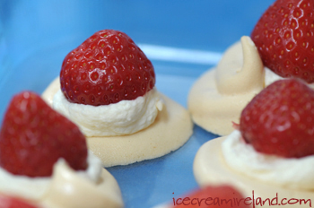 Strawberry Meringues