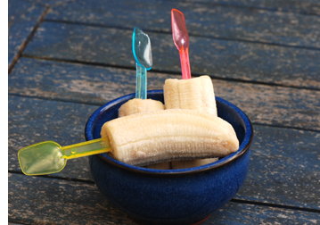 Frozen Banana Lollies