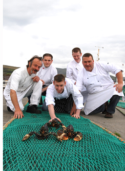 Dingle Chefs with Lobster