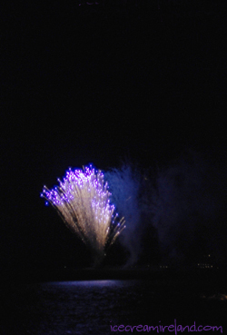 Fireworks in Dingle, Blue