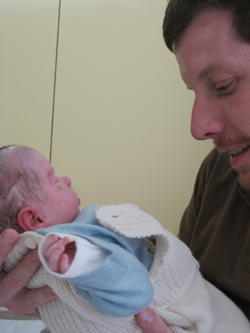 New Baby and Sean