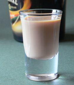 Shot of Baileys