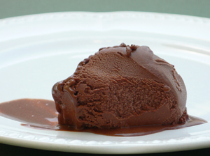 Chocolate Sorbet Plate