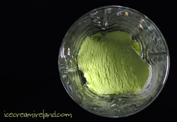 Green Pea and Mint Ice Cream