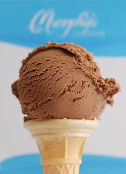 Chocolate Ice Cream Cone