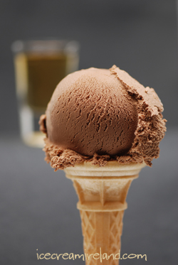 Chocolate Whiskey Ice Cream