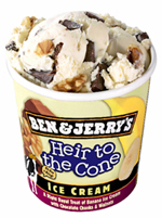 Heir to the Cone Ben and Jerrys