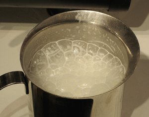 Frothing Milk
